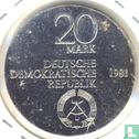 DDR 20 mark 1981 "150th anniversary Death of Karl Freiherr vom Stein" - Afbeelding 1
