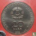 GDR 20 mark 1982 (Motivprobe) "125th anniversary Birth of Clara Zetkin" - Image 1