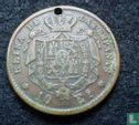 Spanje 10 escudos (bronze) 1868 - Image 2