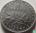 Frankrijk 1 franc 1984 - Afbeelding 1