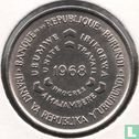 Burundi 10 Franc 1968 "FAO" - Bild 1