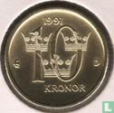 Zweden 10 kronor 1991 (medailleslag) - Afbeelding 1