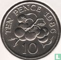 Guernesey 10 pence 1986 - Image 1