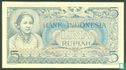 Indonesië 5 Rupiah 1952 - Afbeelding 1