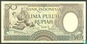 Indonesië 50 Rupiah 1958 - Afbeelding 1