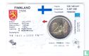 Finnland 2 Euro 2005 (Coincard) "60th anniversary of the UN and 50-year Finnish EU membership" - Bild 2