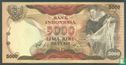 Indonésie 5.000 Rupiah 1975 - Image 1