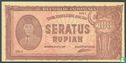 Indonesia 100 Rupiah 1947 - Image 1
