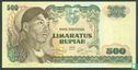 Indonésie 500 Rupiah 1968 - Image 1
