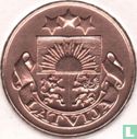 Letland 1 santims 1928 (zonder muntteken) - Afbeelding 2