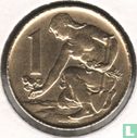 Tsjecho-Slowakije 1 koruna 1991 - Afbeelding 2