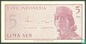 Indonesien 5 Sen - Bild 1