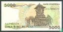 Indonésie 5.000 Rupiah 1986 - Image 2
