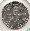 Singapour 50 cents 2014 - Image 2