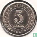 Malaya and British Borneo 5 cents 1961 - Image 1