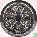 Denmark 1 krone 1992 - Image 1