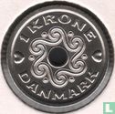 Denmark 1 krone 1992 - Image 2