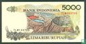 Indonésie 5.000 Rupiah 1997 - Image 2