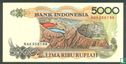 Indonésie 5.000 Rupiah 2001 - Image 2