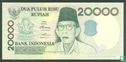 Indonesia 20,000 Rupiah 1998 - Image 1