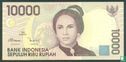 Indonésie 10.000 Rupiah 1998 - Image 1