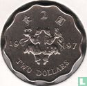 Hong Kong 2 dollars 1997 "Retrocession to China" - Afbeelding 1