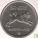 Norwegen 50 Øre 1973 - Bild 1