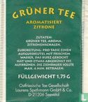 Grüner Tee aromatisiert Zitrone - Image 1