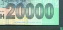 Indonésie 20.000 Rupiah 2007 - Image 3