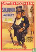 B160060 - "Darwin´s Missing Link Solomon the man monkey alive" - Afbeelding 1