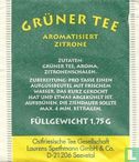 Grüner Tee aromatisiert Zitrone  - Bild 1