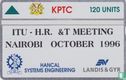 ITU - H.R. & T Meeting Nairobi October 1996 - Afbeelding 1