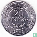 Bolivia 20 centavos 2012 - Image 1