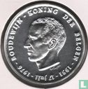 België 250 Franc 1976 (PROOFLIKE - NLD) "25 years Reign of King Baudouin" - Bild 1