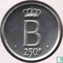 België 250 francs 1976 (PROOFLIKE - NLD) "25 years Reign of King Baudouin" - Afbeelding 2