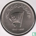 Pakistan 50 roupies 1997 "50th Anniversary of the Independence of Pakistan" - Image 2