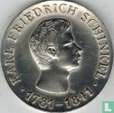 GDR 10 mark 1966 "125th anniversary Death of Karl Friedrich Schinkel" - Image 2