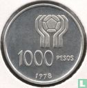 Argentinien 1000 Peso 1978 "Football World Cup in Argentina" - Bild 1