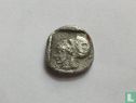  Grèce Antique - MYSIE - Lampsaque - Diobole AR - (c.500-450  Av JC.) - TB. - Image 2