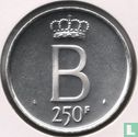 Belgien 250 Franc 1976 (PROOFLIKE - FRA) "25 years Reign of King Baudouin" - Bild 2