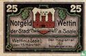 Wettin, Stadt 25 Pfennig 1921 - Image 1