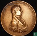 USA  James Monroe - Peace & Friendship Medal  1817 - Afbeelding 1