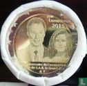 Luxembourg 2 euro 2015 (roll) "15th anniversary Accession to the throne of Grand Duke Henri" - Image 1