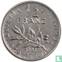 Frankrijk ½ franc 1981 - Afbeelding 1
