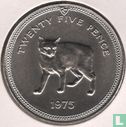 Île de Man 25 pence 1975 (cuivre-nickel) "Manx Cat" - Image 1