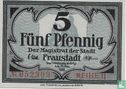 Fraustadt 5 Pfennig - Afbeelding 1