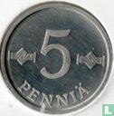 Finland 5 penniä 1988 - Afbeelding 2