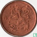 Finlande 10 penniä 1920 - Image 1