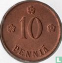 Finlande 10 penniä 1921 - Image 2