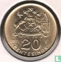 Chile 20 centésimos 1971 - Image 1